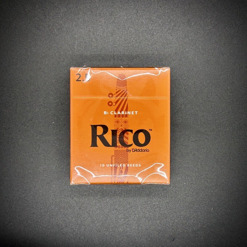 Rico 2.5 Clarinet  Reeds - 10 pack