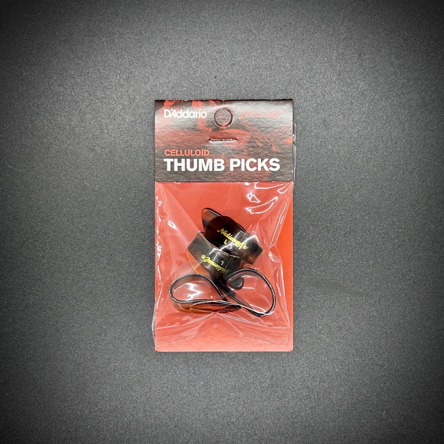 DAddario National Celluloid Thumb Picks Large 4 pk