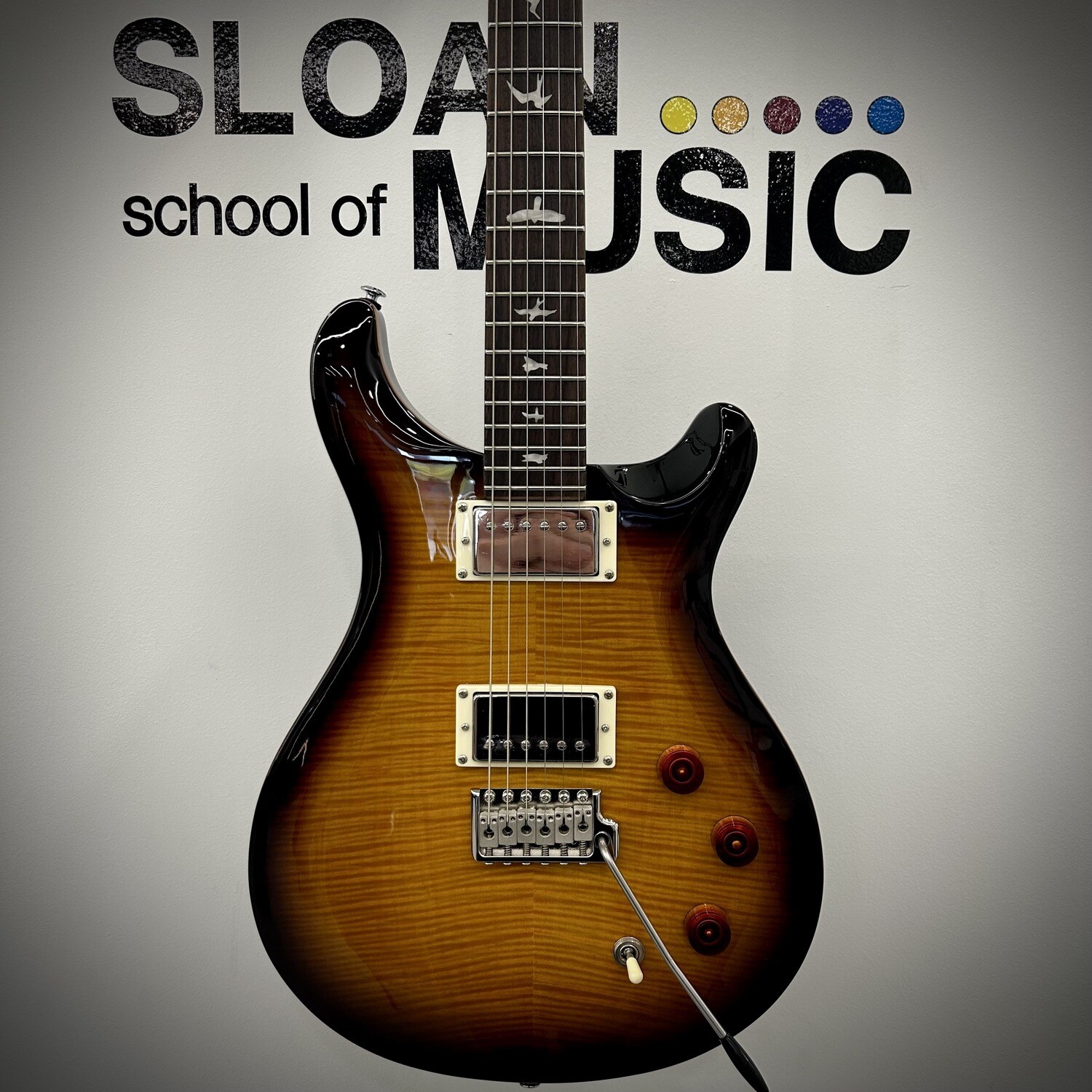 PRS SE DGT Solidbody - McCarty Tobacco Sunburst