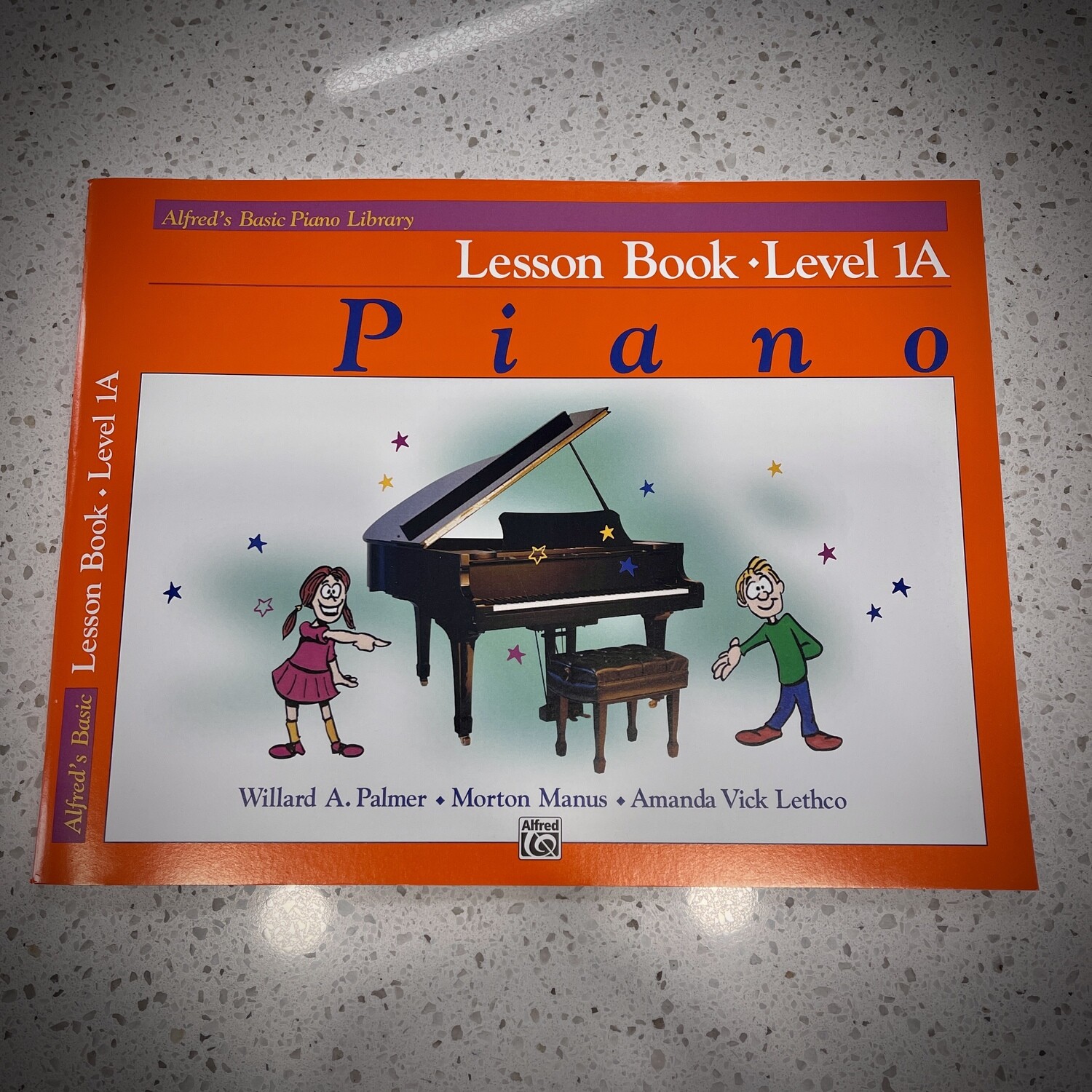 Alfred's Basic Piano Library Lesson Book 1A