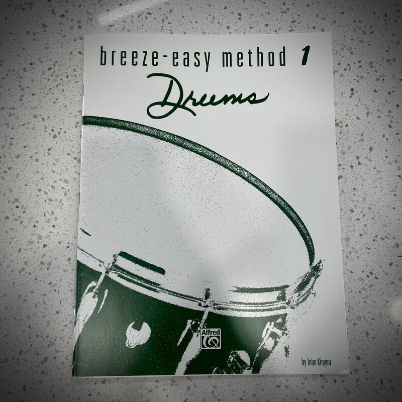 Alfred Breeze Easy Method 1 Drums