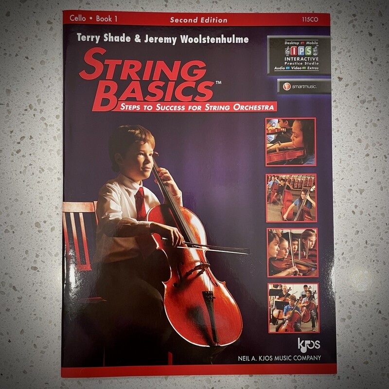 KJOS String Basics For String Orchestra Cello Method Book 1