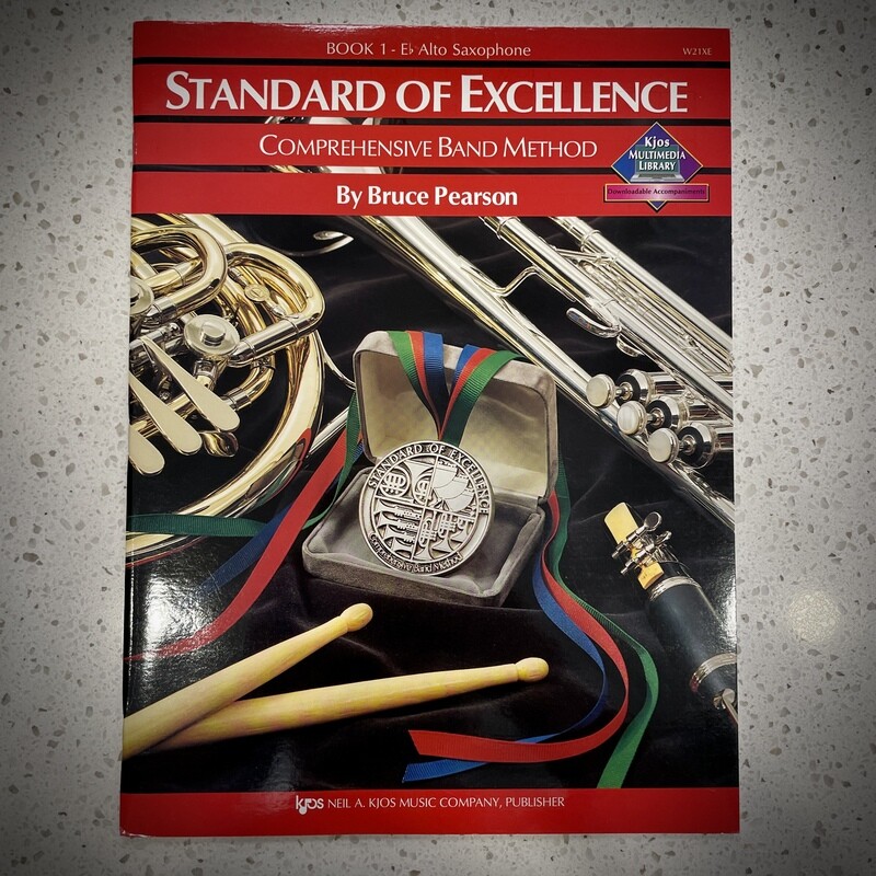 Standard of Excellence Eb Alto Saxophone - Book 1