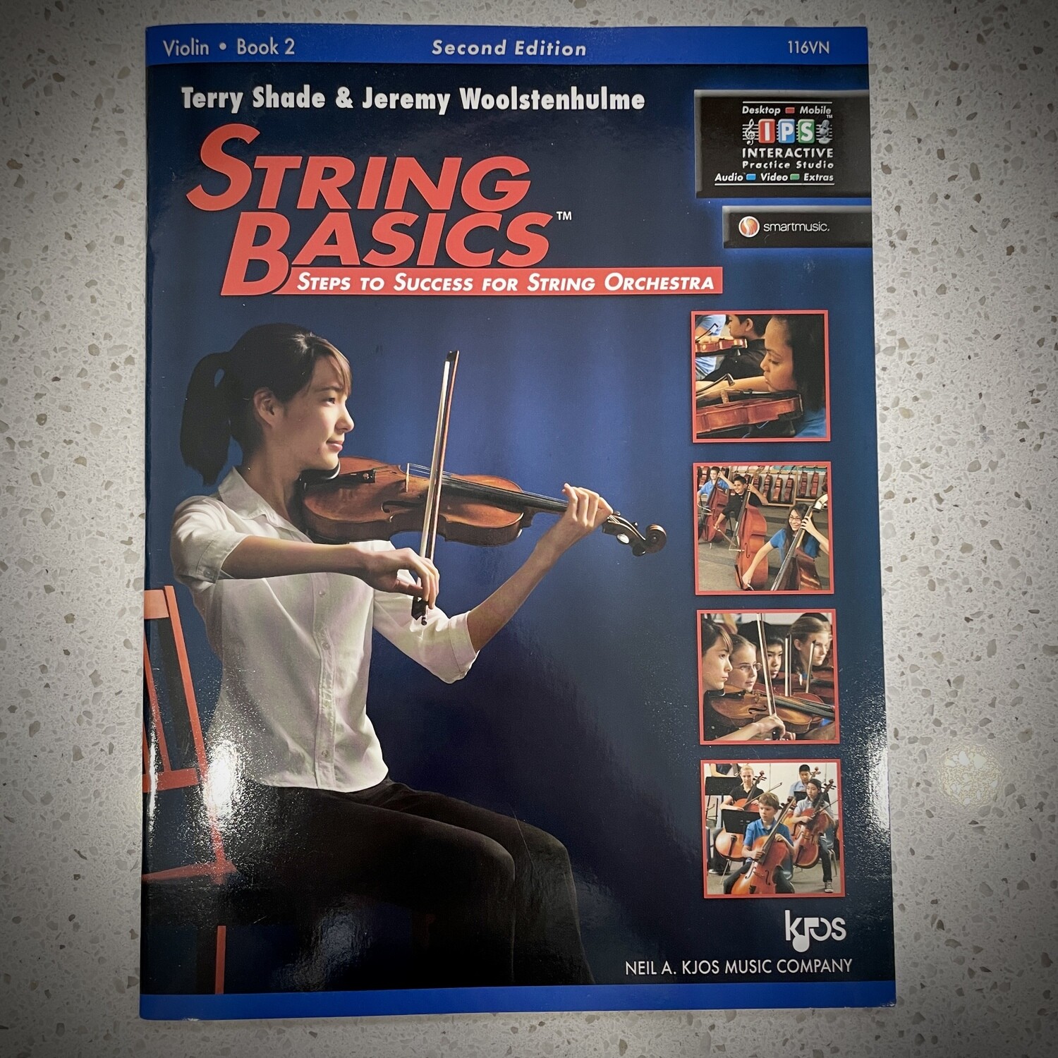 KJOS String Basics For String Orchestra Violin Method Book 2
