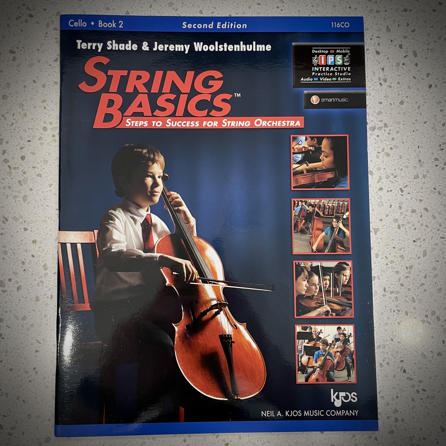KJOS String Basics For String Orchestra Cello Method Book 2