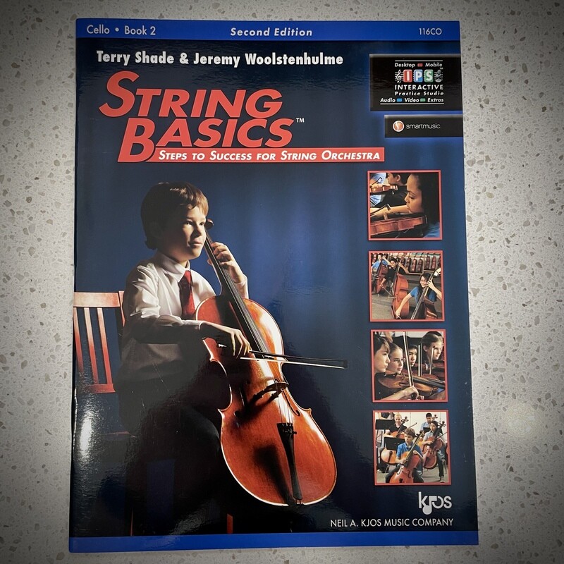KJOS String Basics For String Orchestra Cello Method Book 2