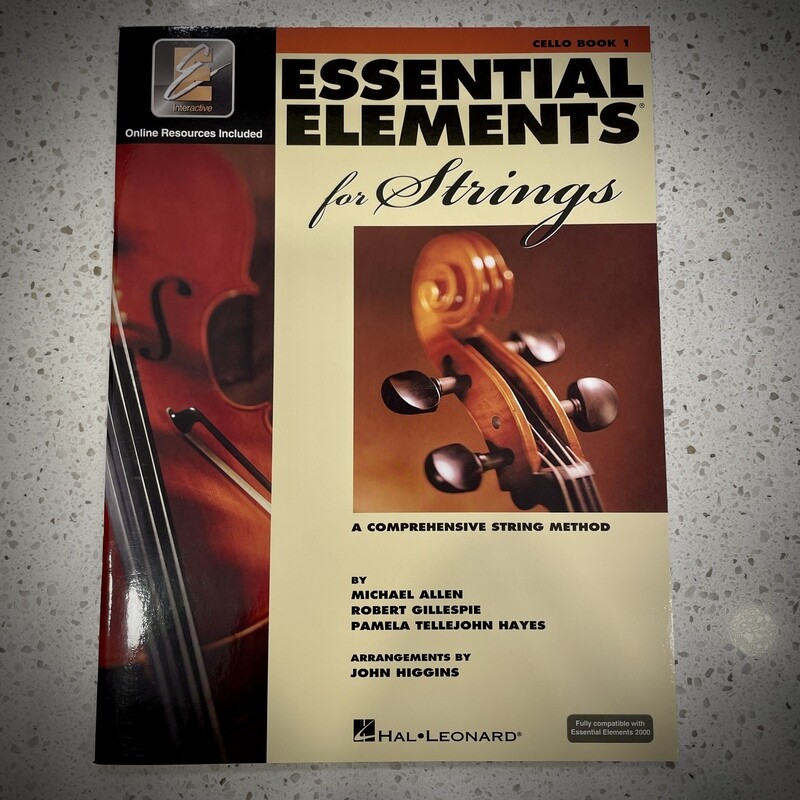 Hal Leonard Essential Elements for Strings Cello Book 1