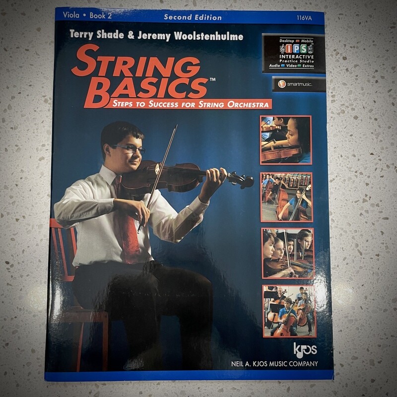 KJOS String Basics For String Orchestra Viola Method Book 2