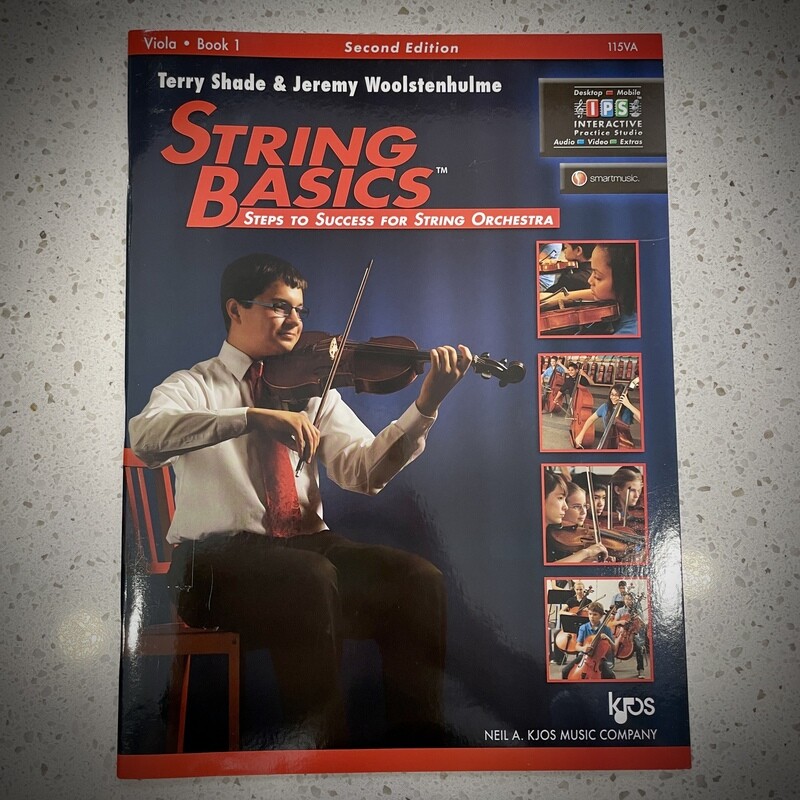 KJOS String Basics For String Orchestra Viola Method Book 1
