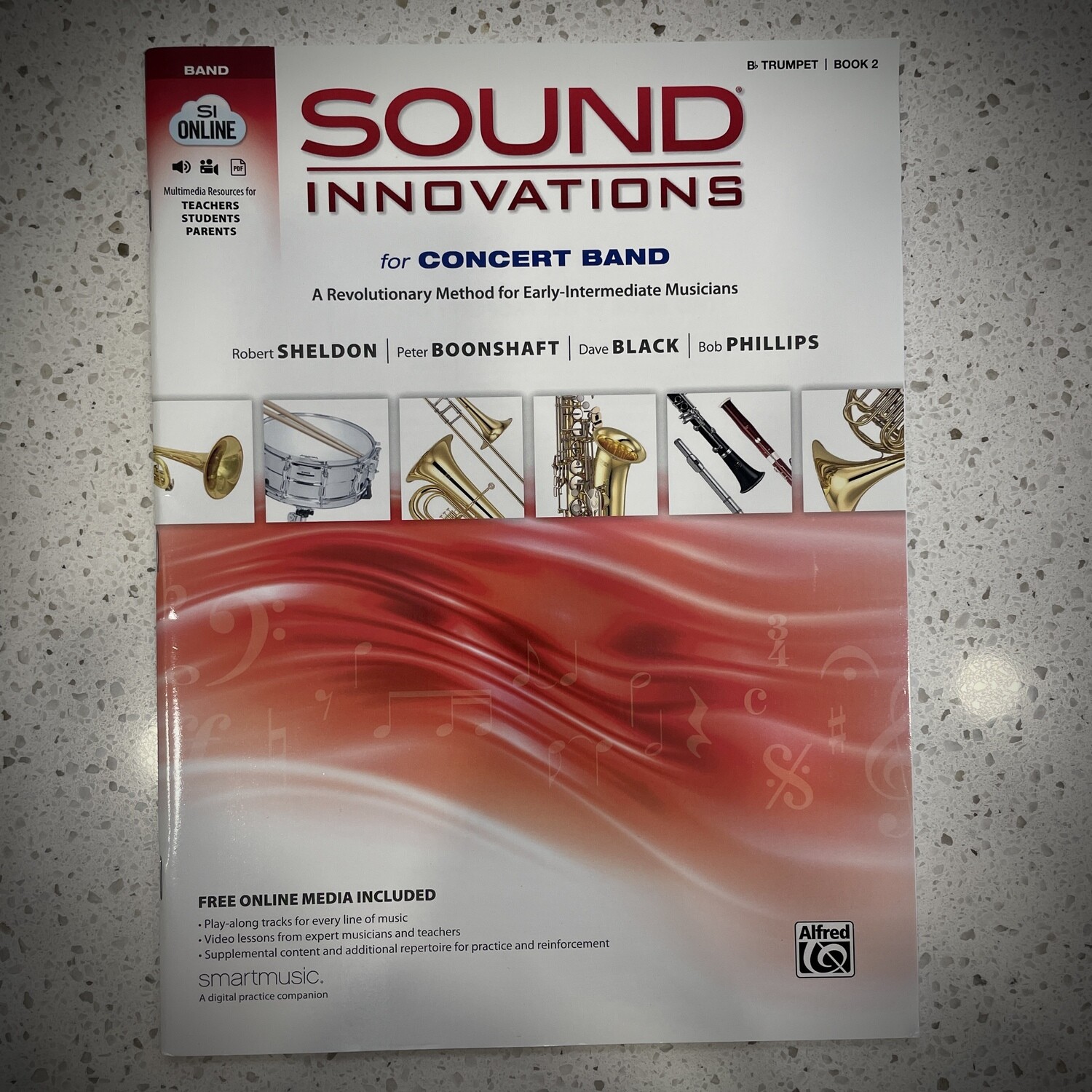 Alfred's Sound Innovations for Concert Band-Bflat Trumpet Book 2