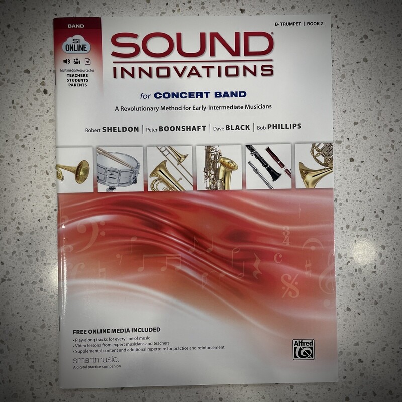 Alfred's Sound Innovations for Concert Band-Bflat Trumpet Book 2