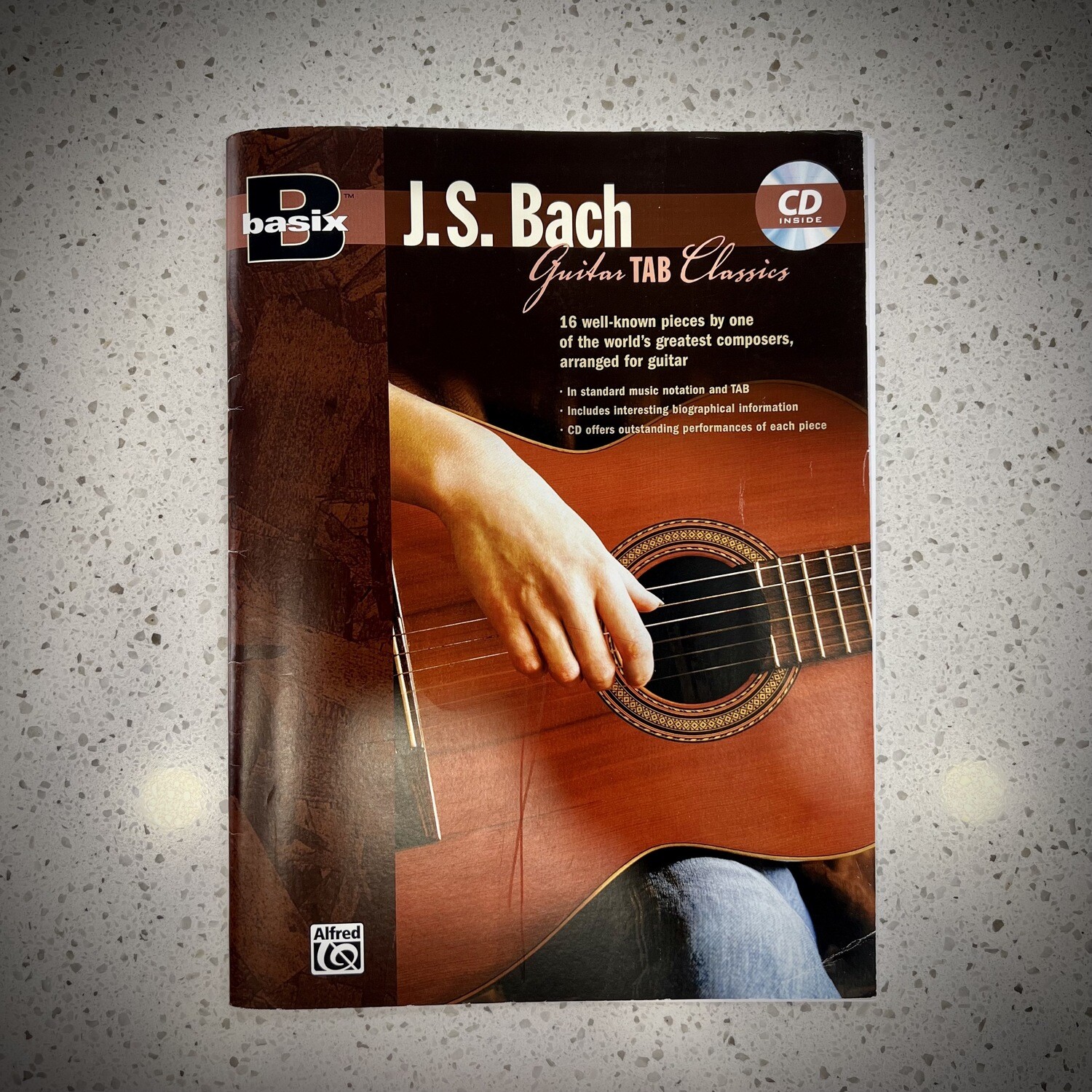 Alfred J.S. Bach Guitar Tab Classic