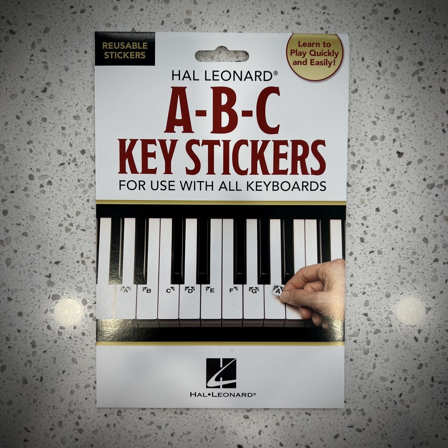 Hal Leonard A-B-C Key Stickers