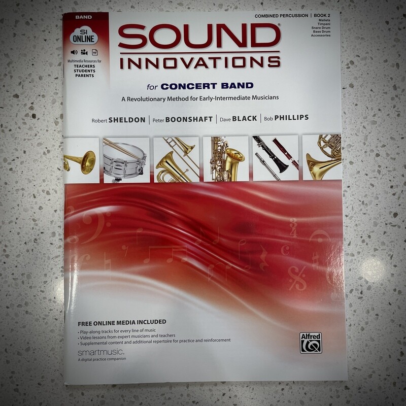 Alfred's Sound Innovations for Concert Band-Combined Percussion Book 2