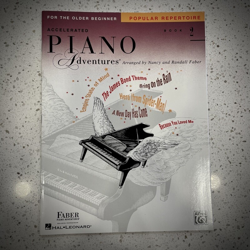 Faber Accelerated Piano Adventures Popular Repertoire Book Level 2