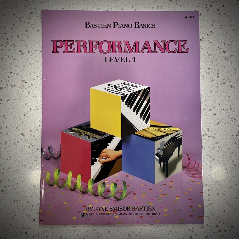 Bastien Piano Basics Performance Level 1