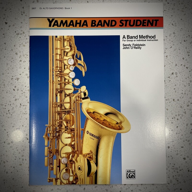 Alfred Yamaha Band Student Bk 1 Alto Saxophone