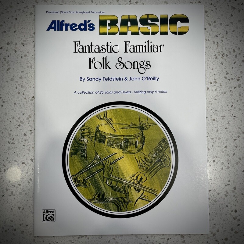 Alfred Fantastic Familiar Folk Songs-Flute/Oboe/Guitar