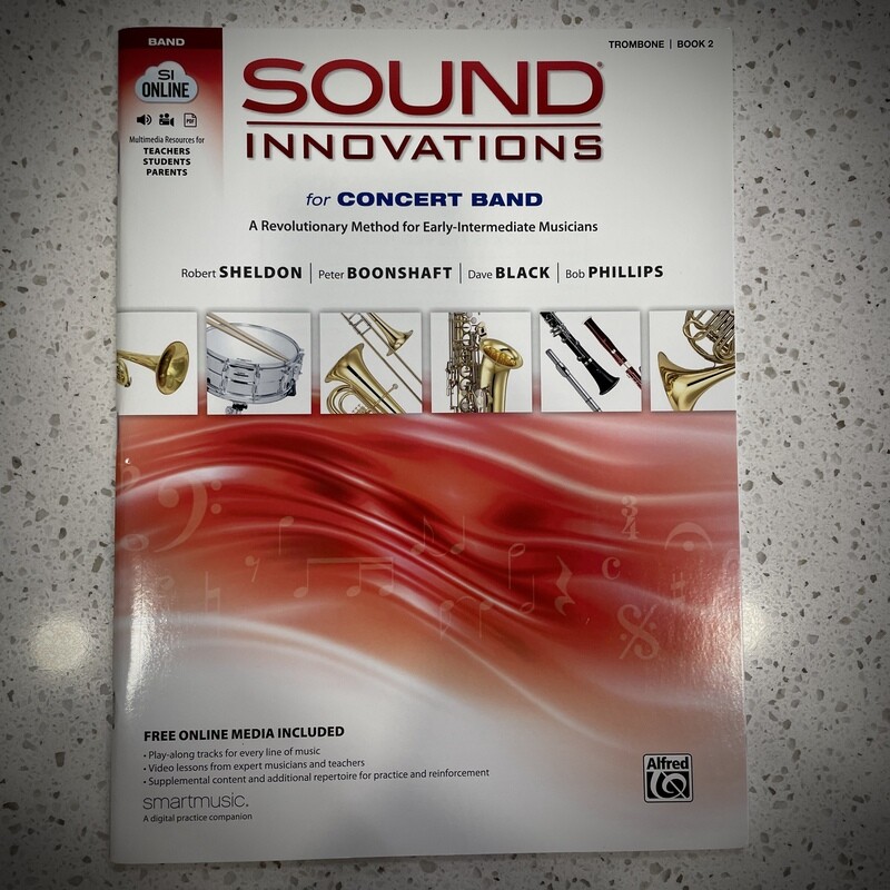Alfred's Sound Innovations for Concert Band Trombone Book 2