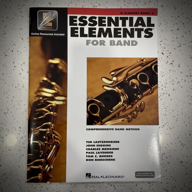 Hal Leonard Essential Elements Bb Clarinet Book 2