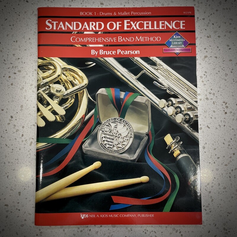 Standard of Excellence Drums & Mallet Percussion - Book 1