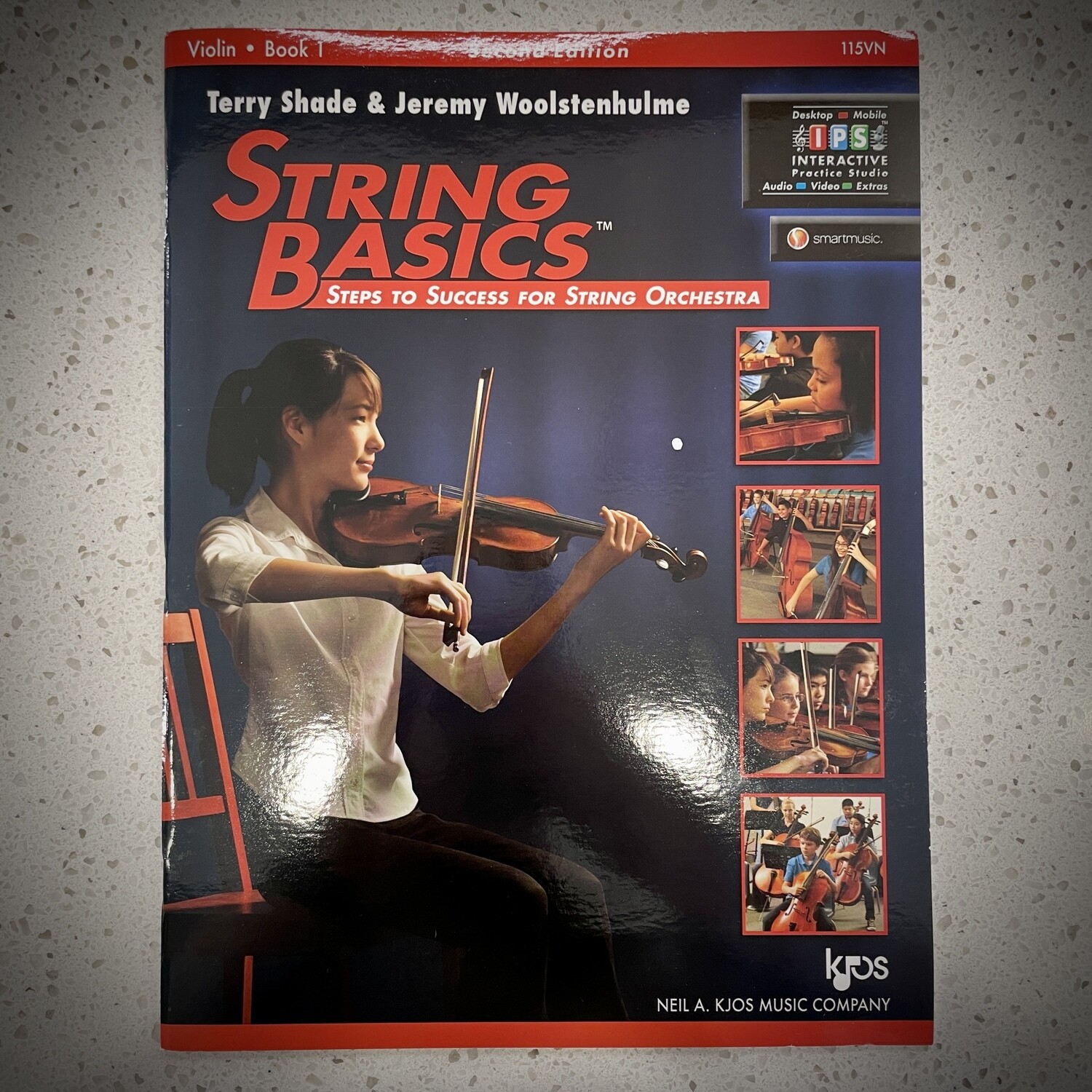 KJOS String Basics For String Orchestra Violin Method Book 1