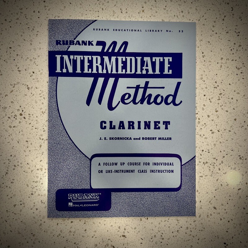 Rubank Intermediate Method Clarinet