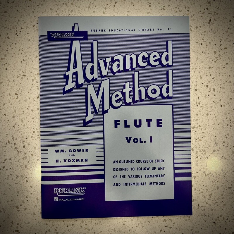 Rubank Advanced Method Flute Vol. 1