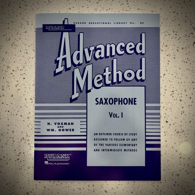 Rubank Advanced Method Saxophone Vol. 1