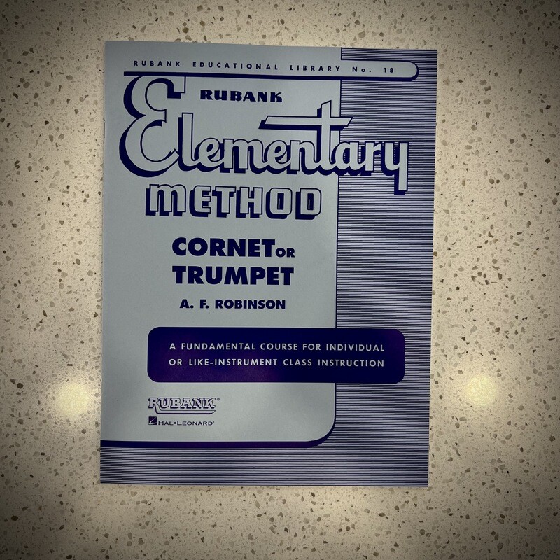 Rubank Elementary Method Trumpet