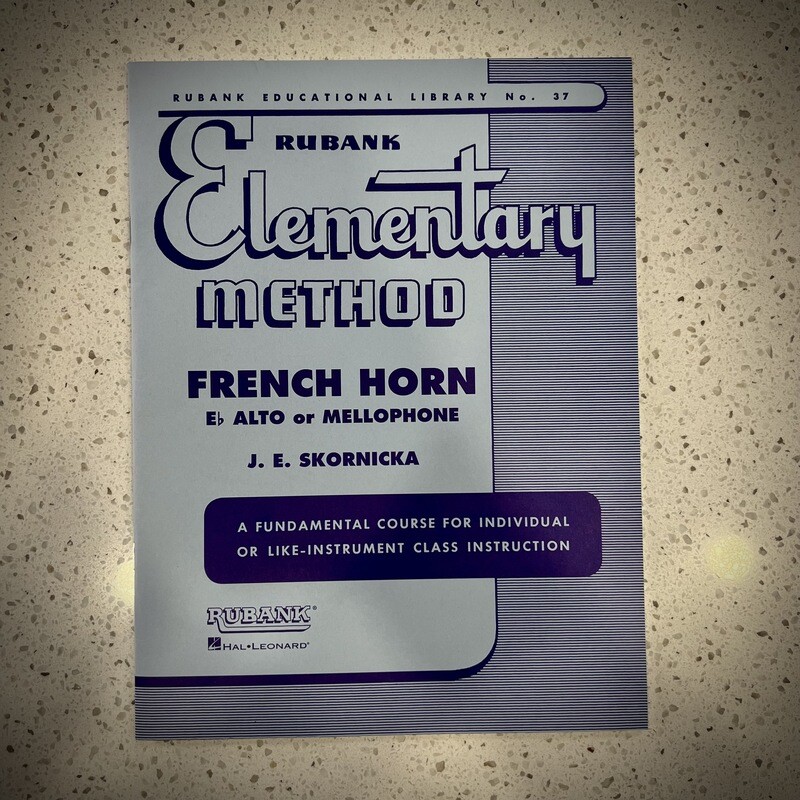 Rubank Elementary Method French Horn