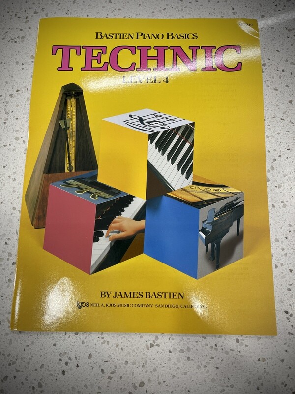 Bastien Piano Basics Technic Level 4
