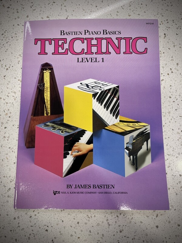 Bastien Piano Basics Technic Level 1