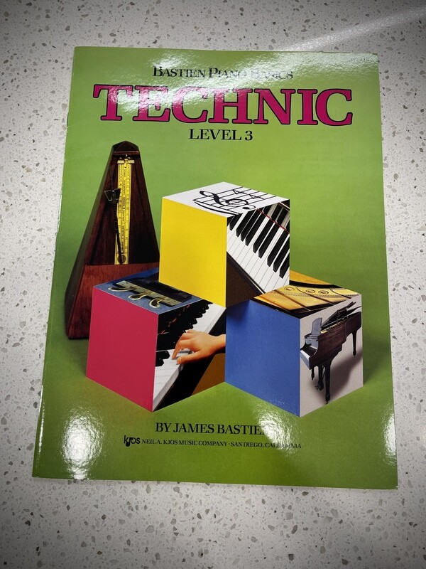 Bastien Piano Basics Technic Level 3