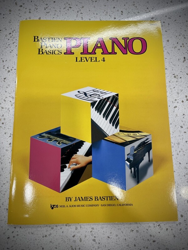 Bastien Piano Basics Piano Level 4