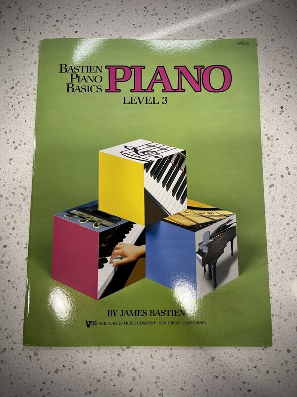 Bastien Piano Basics Piano Level 3