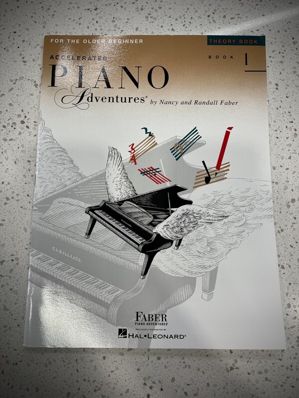 Faber Accelerated Piano Adventures Theory Book Level 1