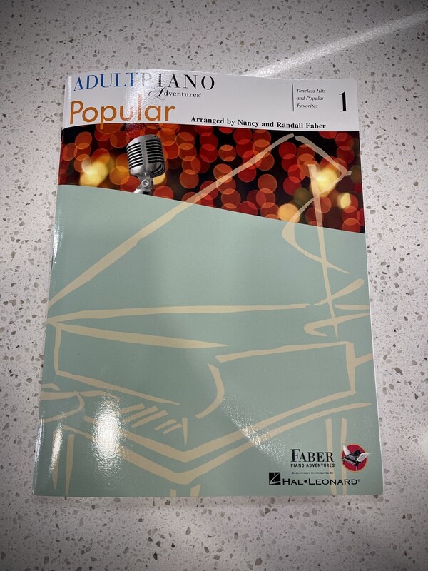 Faber Adult Piano Adventures Popular Book 1