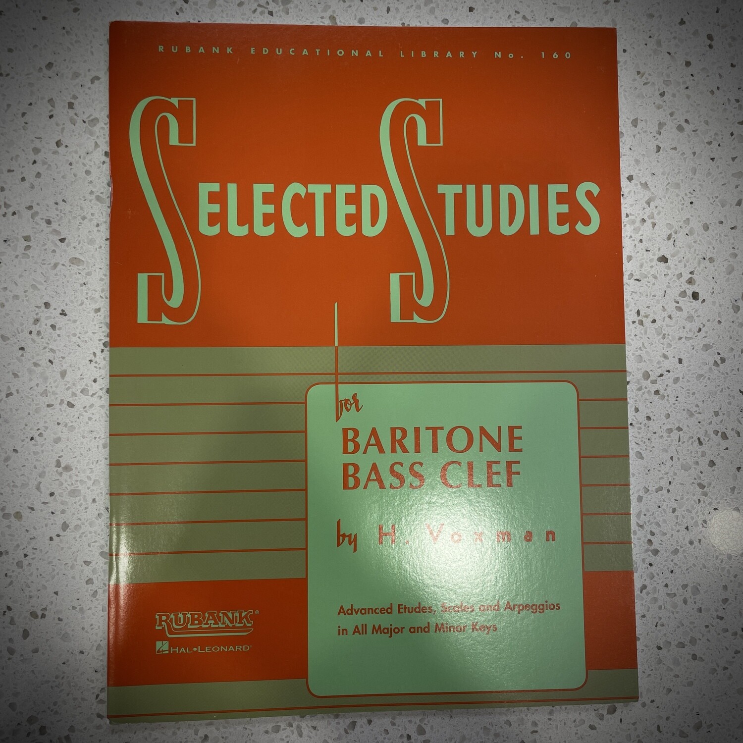 Rubank Selected Studies Baritone B.C. Vol. 1