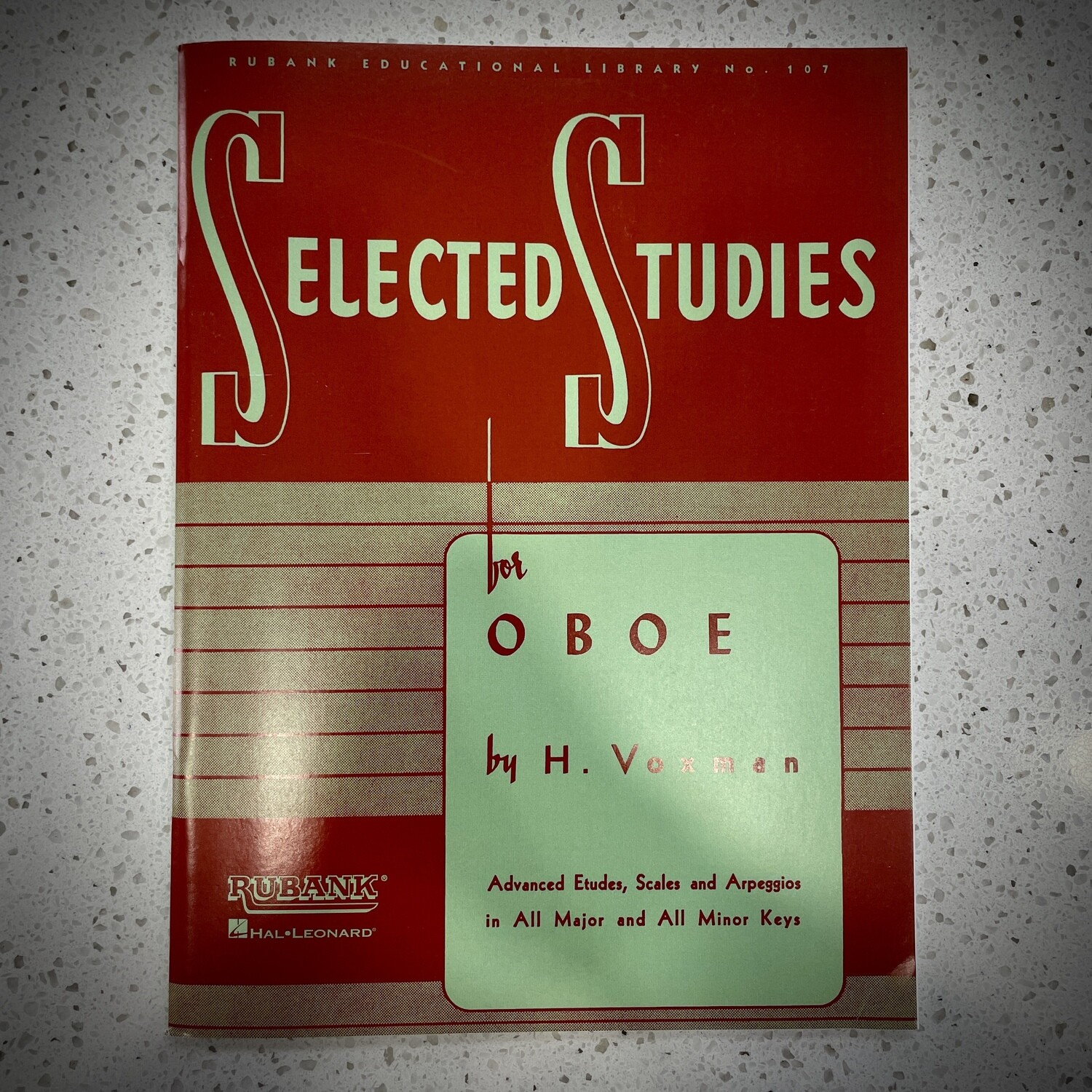 Rubank Selected Studies Oboe Vol. 1