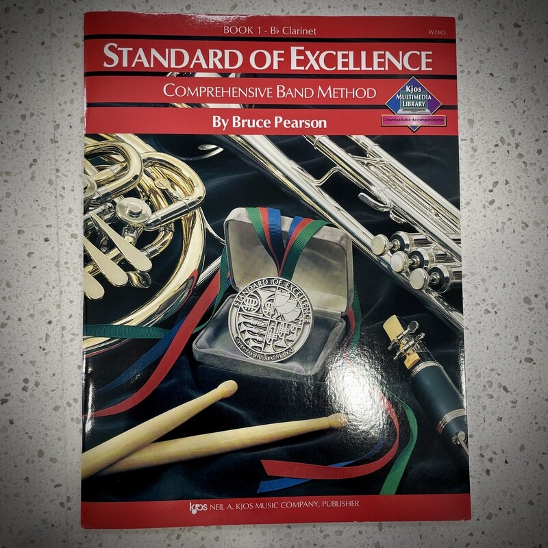 Standard of Excellence Bb Clarinet - Book 1