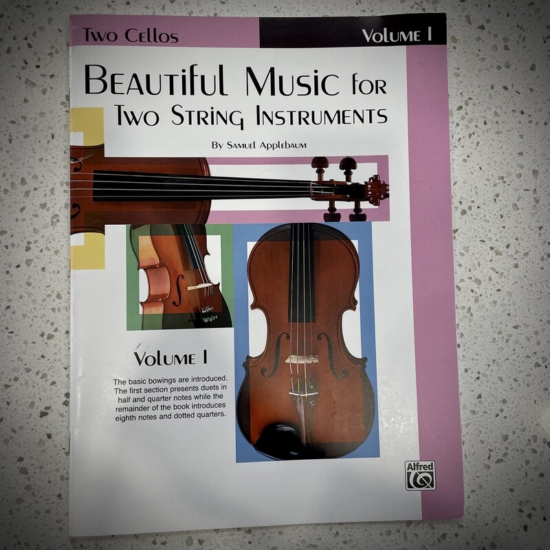 Alfred Beautiful Music for Two String Instruments Cello - Volume 1
