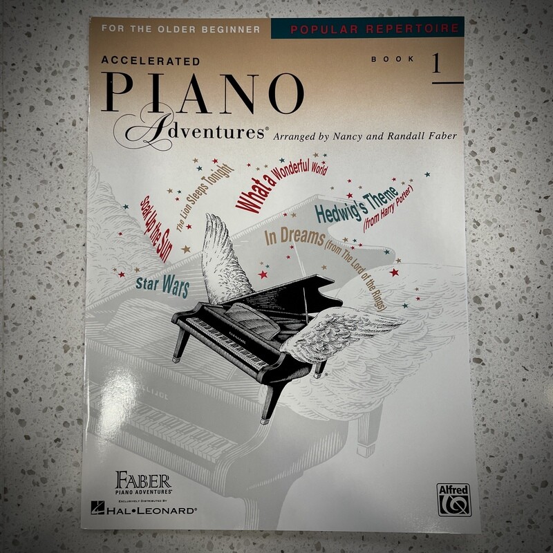 Faber Accelerated Piano Adventures Popular Repertoire Book Level 1