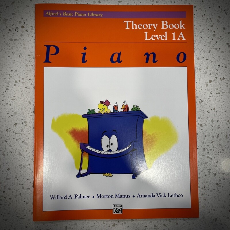 Alfred's Basic Piano Library Theory Book Level 1A