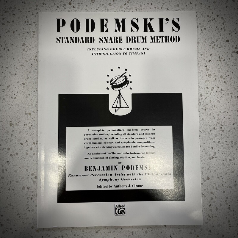 Alfred Podemski's Standard Snare Drum Method