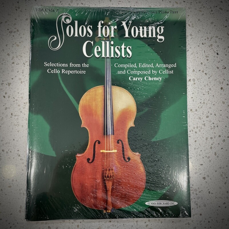 Solos For Young Cellists Cello and Piano Part Volume 2