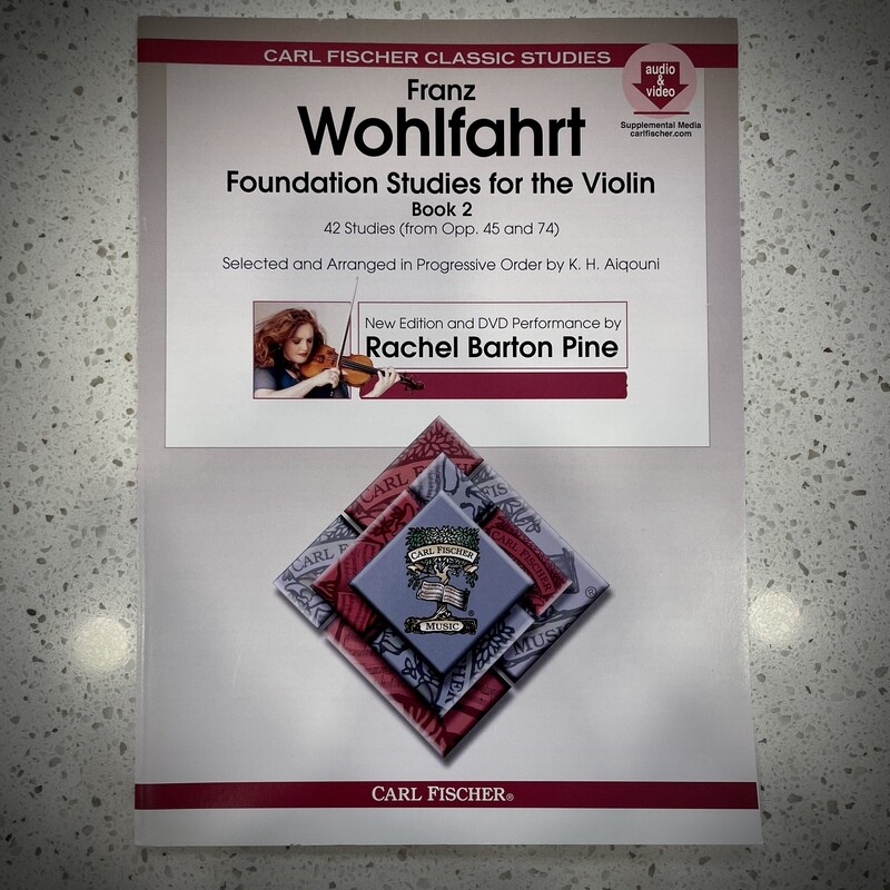 Franz Wohlfahrt Foundation Studies for the Violin Book 2