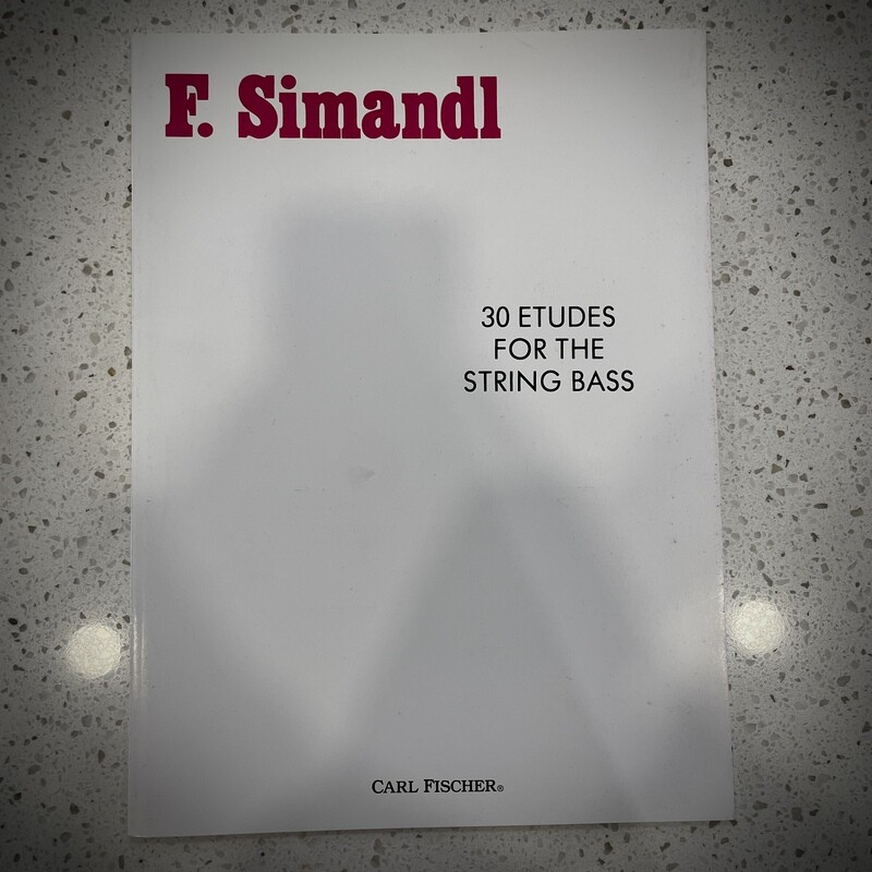 F. Simandl 30 Etudes for the String Bass