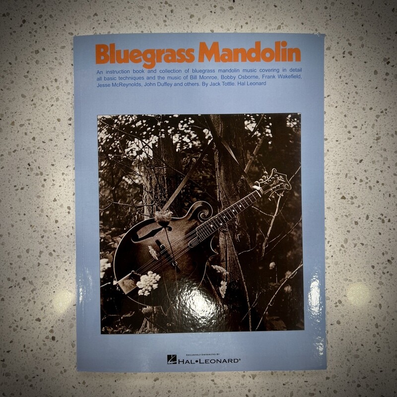 Hal Leonard Bluegrass Mandolin Book
