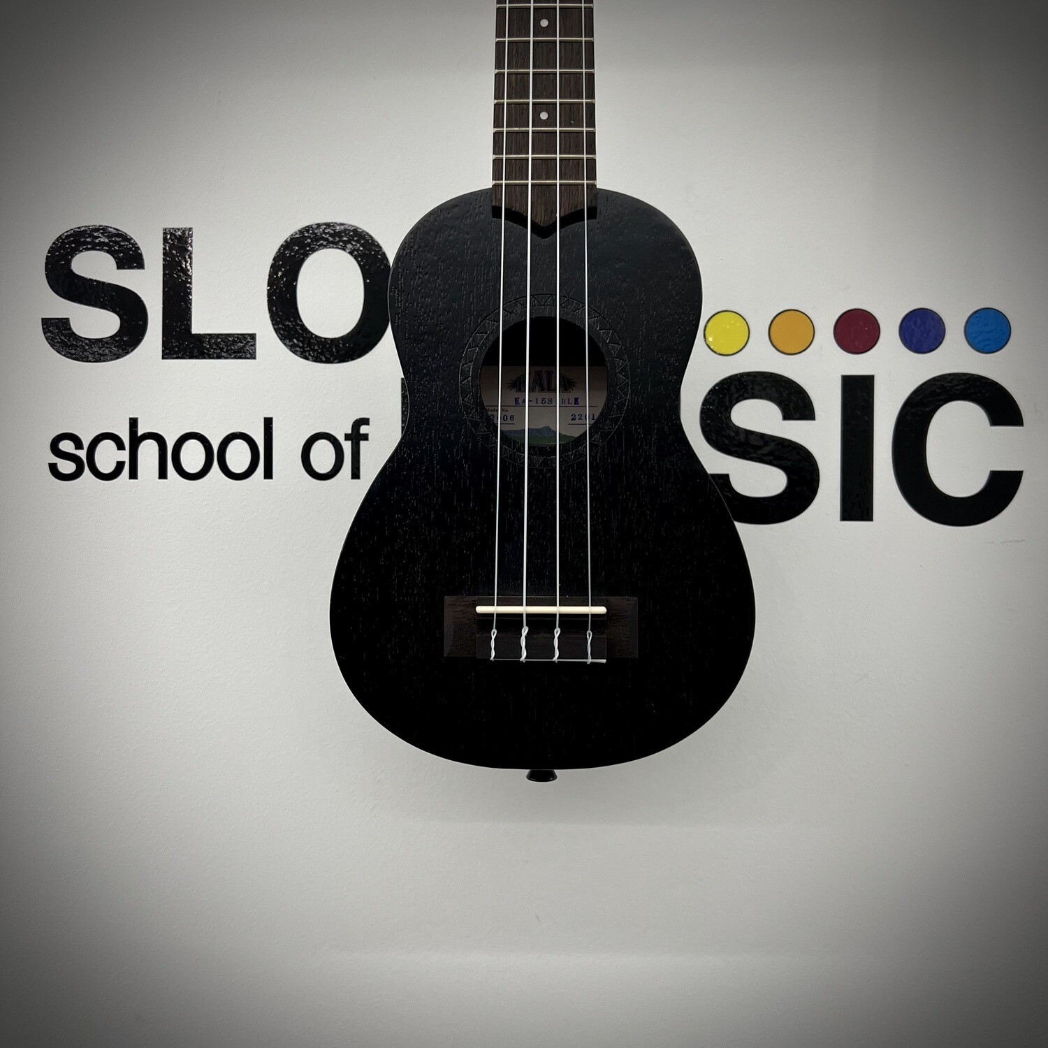 Kala KA-15S-BLK Black Satin Mahogany Soprano Ukulele